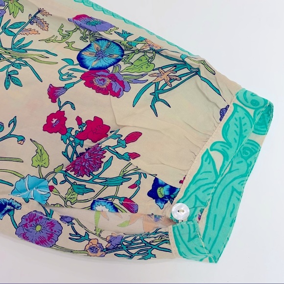 Spell & The Gypsy Teal Floral Gypsy Romper - Picture 14 of 14